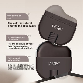 VIPBAC Contour Contouring Wand Color Rendering Even Coloring Three-Dimensional Easy To Push Open For Lazy People V Facial Artifact Chin Contouring Wand Facial Makeup