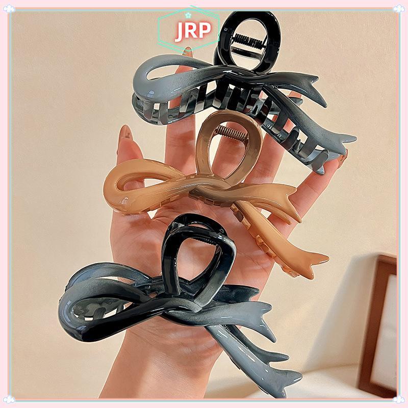 Kẹp Tóc Hình Học JRP Với Gradient Màu Và Nơ Lớn Phù Hợp Cho Bé Gái