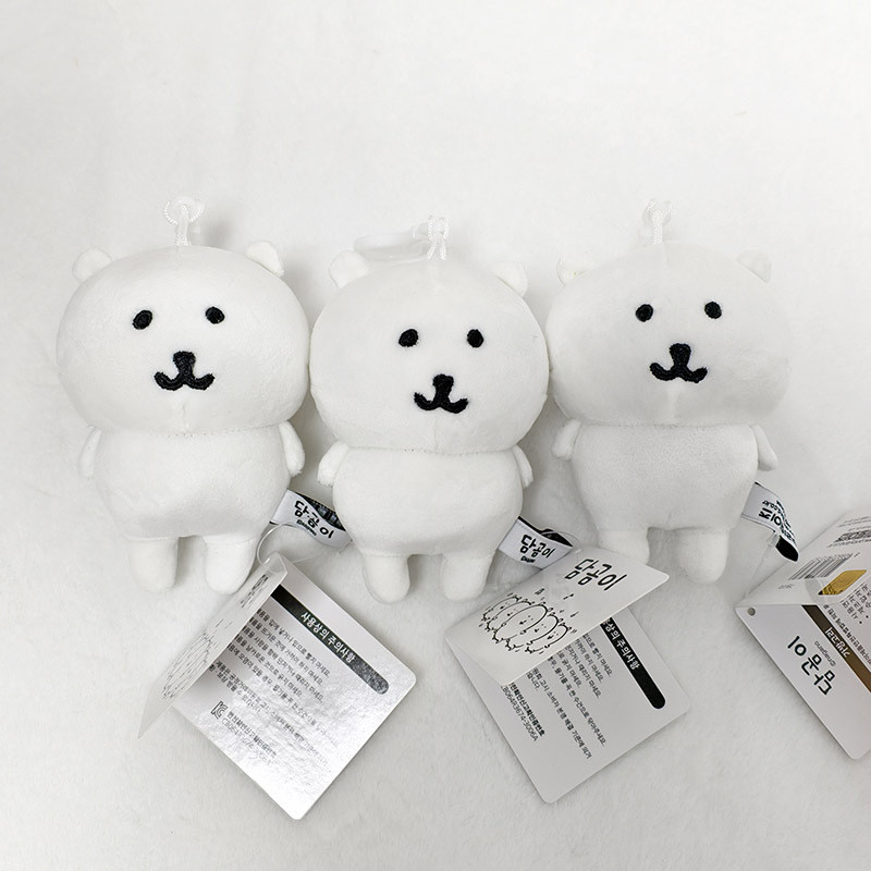 PS1 Nongdamgom Joke Bear Plushie Dễ Thương Tức Giận Trà-Thời Gian Series Sang Trọng Túi Cotton Charm SP1