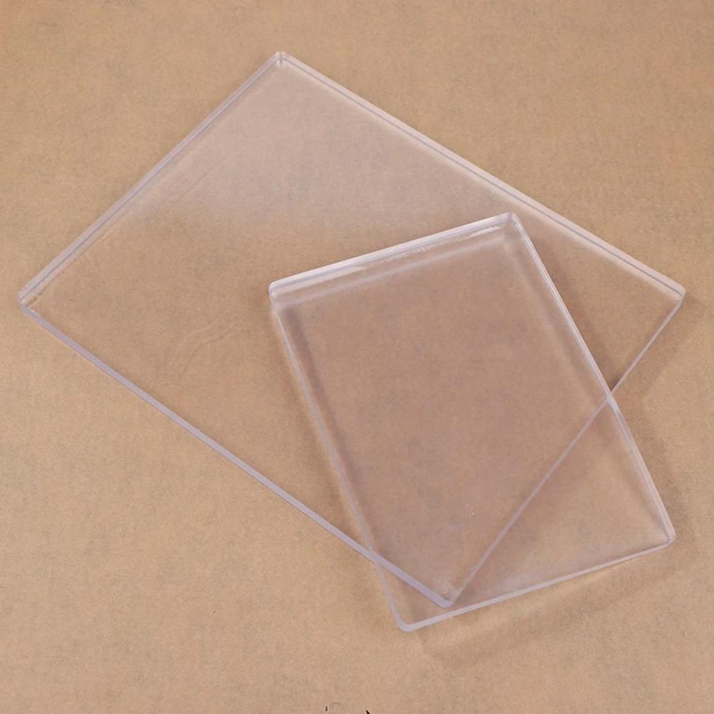 Tấm In Gel JiKK, Gel Press Monoprinting Silicone Gel Plate, Tấm Nghệ Thuật Gel Có Thể Tái Sử Dụng Trong Suốt Thêu Sò Nghệ Thuật