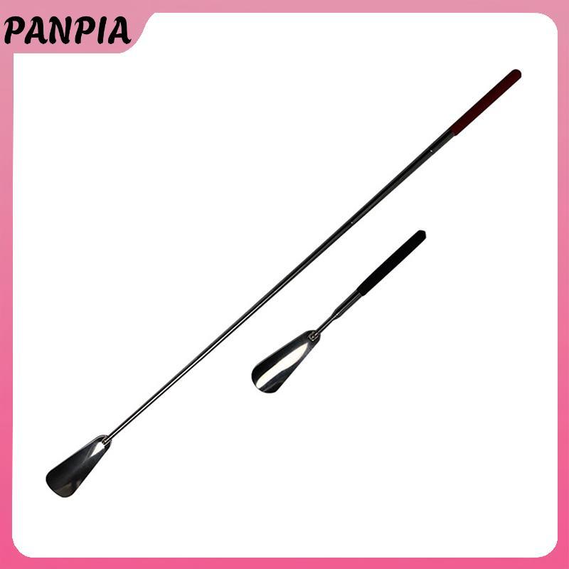 PNPIA- Thép Kính Thiên Văn Tay Cầm Dài Shoehorn Hữu Ích Giày Nâng Muỗng Giày