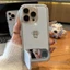 Ốp Điện Thoại Cặp Đôi Mèo Hoạt Hình Cho iPhone 17 16 15 14 13 12 11 Pro Max