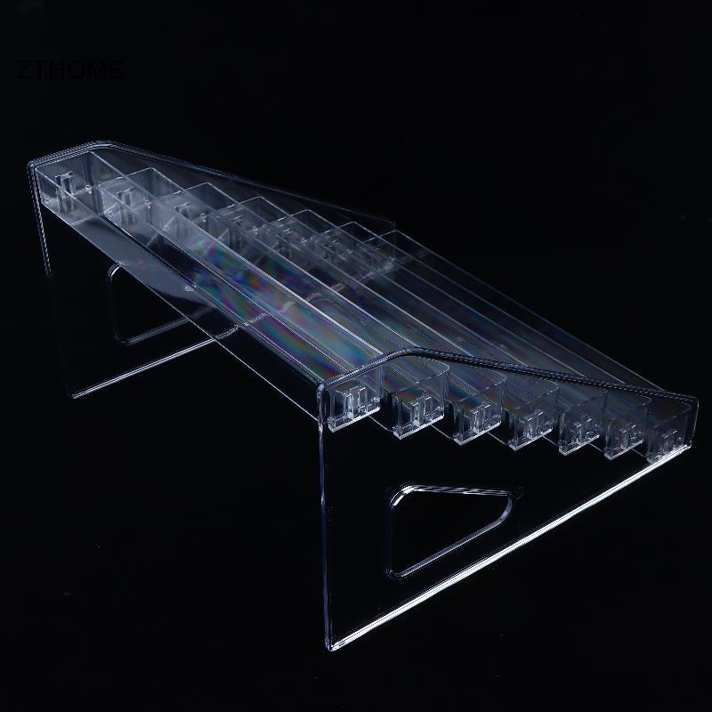 ZTHOME 1 Bộ Lipsti Sắp Xếp 3 / 4 / 5 / 6 / 7 Lớp Nâng Cao Mỹ Phẩm Sắp Xếp Lưu Trữ Móng Tay Nước Hoa Hiển Thị Đứng HOT