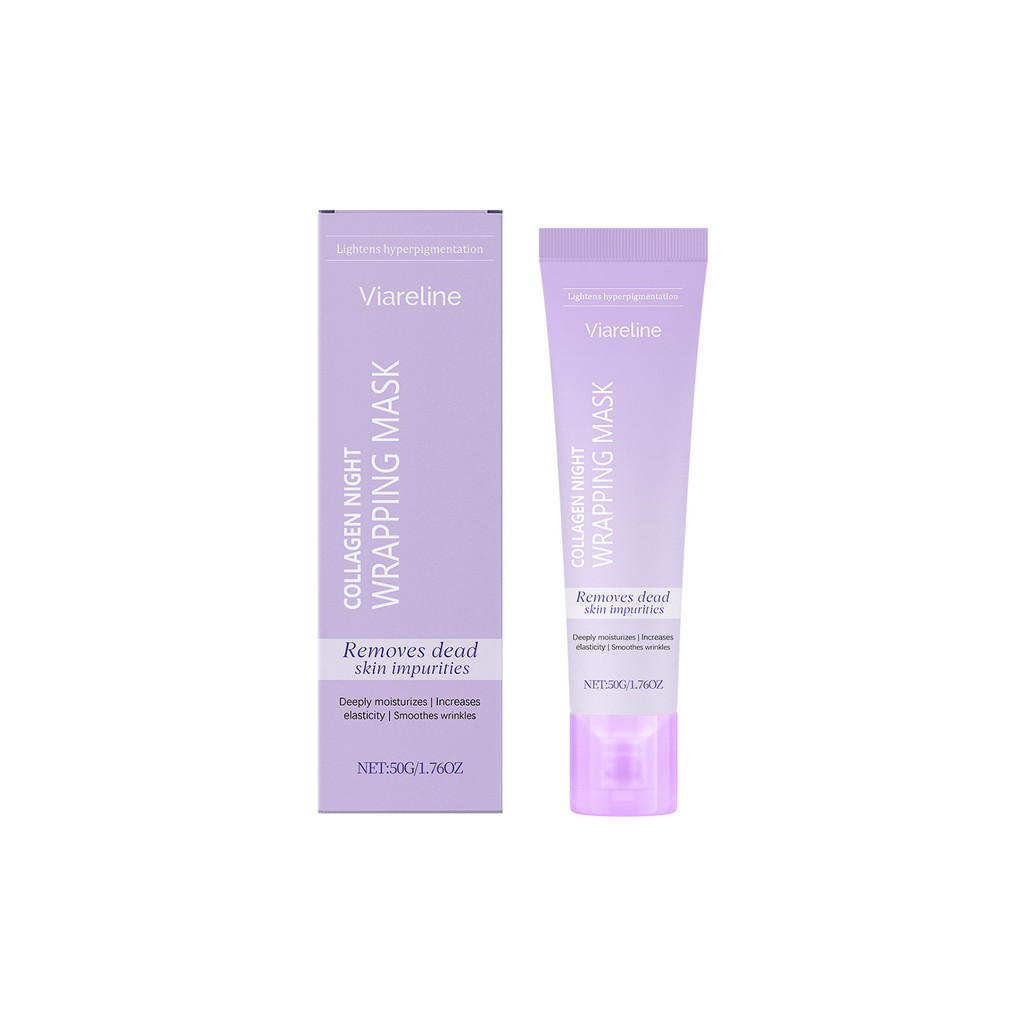 VIARELINE Mặt nạ lột Collagen Nhẹ nhàng Làm sạch da mặt Dưỡng ẩm mịn màng Đàn hồi tinh tế Dưỡng ẩm cho da 2.2