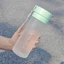 Cốc nước SUNKISSD, có dây buộc Chai nước thể thao dung tích lớn, Cốc nhựa 800ML mờ trong suốt cho trẻ em