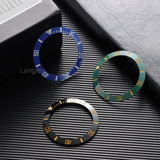 40mm Viền Gốm Cho Rolex Submariner Xanh Xanh Nước Ma Vòng Ốp Lưng Vòng Viền Cho Đồng Hồ Nam Phần Phụ Kiện Đồng Hồ Công Cụ Sửa Chữa