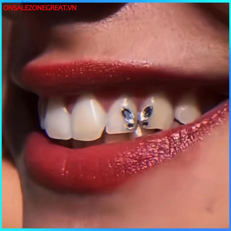 Ons Mới 1 Bộ Răng Nha Khoa Đá Quý Pha Lê Kim Cương Trang Trí Tự Làm Dụng Cụ Nhiều Hình Dạng Màu Răng Trang Sức Răng Giả Trang Sức Trang Trí Trang Sức Tại