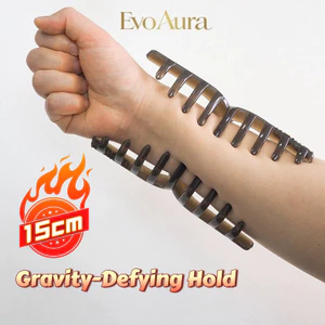 Kẹp cá mập XL 15cm | Tay cầm chắc chắn không thể lay chuyển cho tóc dày | Lò xo bướm được cấp bằng sáng chế