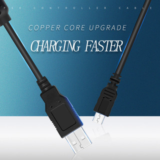 Dây Cáp Micro USB Cho Tay Cầm PS4 – Dài 2m, Chống Rối, Dễ Dùng