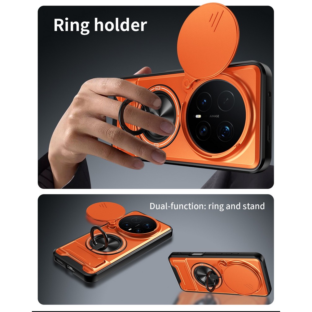 Vỏ bảo vệ giá đỡ gắn trên ô tô từ tính 2 trong 1 cho Honor Magic 8 Pro 7 6 Lite Honor X9d X9c X9B X6c X7B