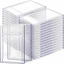 Hộp đựng thẻ sưu tập YICA 35PT, Thẻ phân loại PSA chắc chắn có thể tháo rời, Bảo vệ tia cực tím chất lượng cao Hộp bảo vệ thẻ giao dịch trong suốt bền bỉ Màn hình lưu trữ