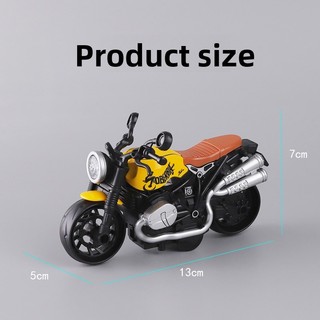 Trẻ Em Mô Phỏng Xe Máy Nhỏ Quán Tính Chống Sốc Đồ Chơi Xe Bé Trai Retro Latte Du Lịch Ô Tô