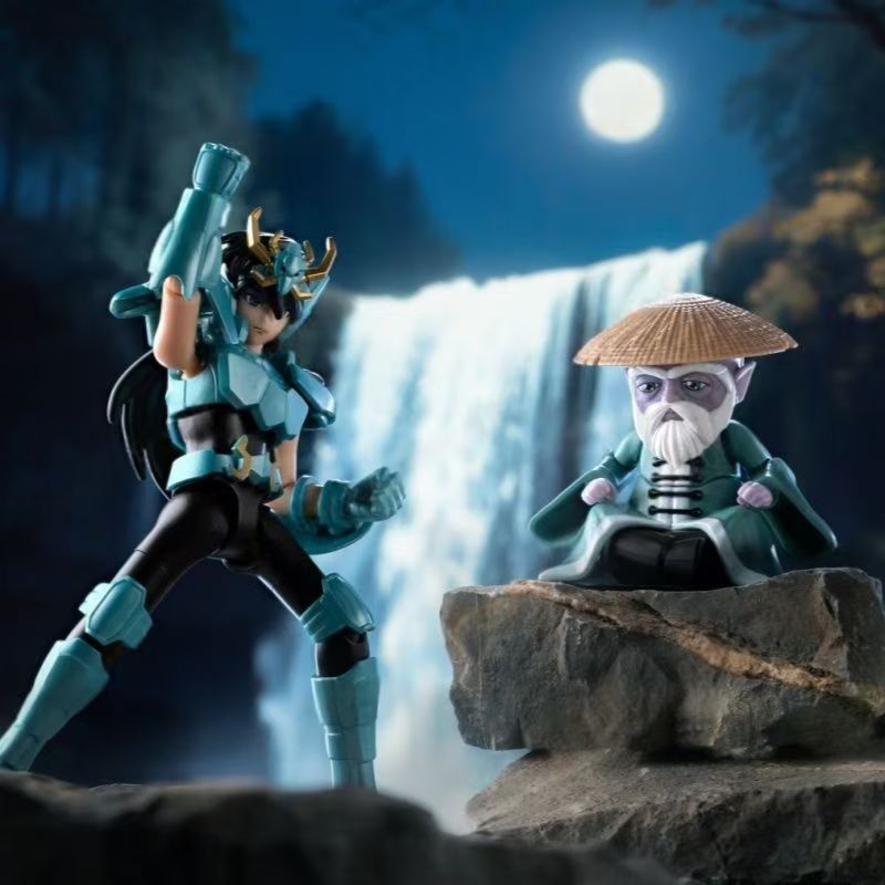 Pluco Building Block Man Saint Seiya Group Star Edition No. Quà tặng sinh nhật Pluco di sản vàng 2