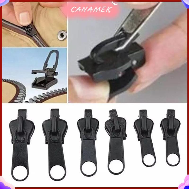 CANAMEK 6 Cái Dây Kéo Tức Thì Đa Năng Sửa Chữa Nhanh Dây Kéo Bộ Dụng Cụ Sửa Chữa Thay Thế Zip CSF