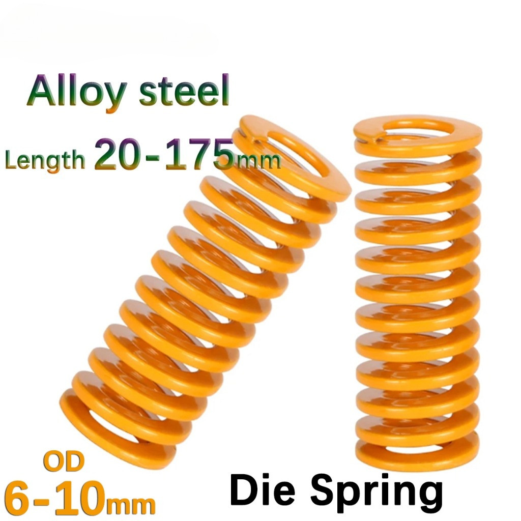 Khuôn Mẫu Vàng Lò Xo Dập Xoắn Ốc Nén Khuôn Lò Xo Đường Kính Ngoài 6 ~ 10mm