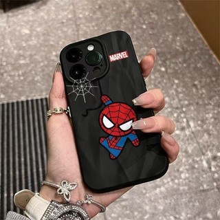 Dành Cho IPhone 17 16 15 14 13 12 11 Pro Max X XR XS MAX 7 8 PLUS Người Nhện Dễ Thương Hoạt Hình Ốp Lưng Điện Thoại Mềm