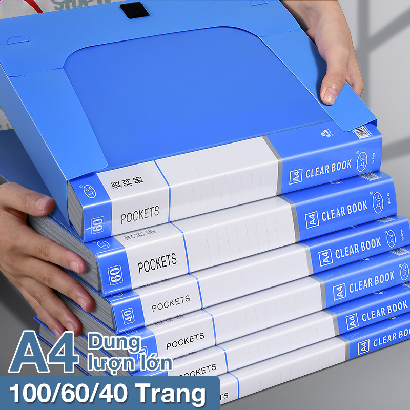 File lá đựng tài liệu A4 - Hộp đựng tài liệu văn phòng cao cấp, đẹp mắt, bảo vệ toàn diện cho tài liệu A4 quan trọng