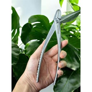 KÌM UỐN DÂY NHÔM HD BONSAI - Bản cao cấp - Thép trắng chống gỉ  Độ dài: 21.3 cm   Độ mở cán cầm: 5 cm