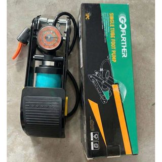Bơm hơi, bơm đạp chân 1 và 2 xilanh Gofurther - Bơm hơi xe đạp, xe máy, oto