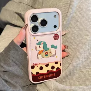Cheesecake cho iPhone16promax nữ 15iPhone14 mềm trường hợp 13P trường hợp điện thoại 11
