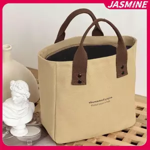 Túi xách nữ JASMINE Túi xách vải Canvas màu trơn dành cho nữ Túi du lịch dung tích lớn JASMINE