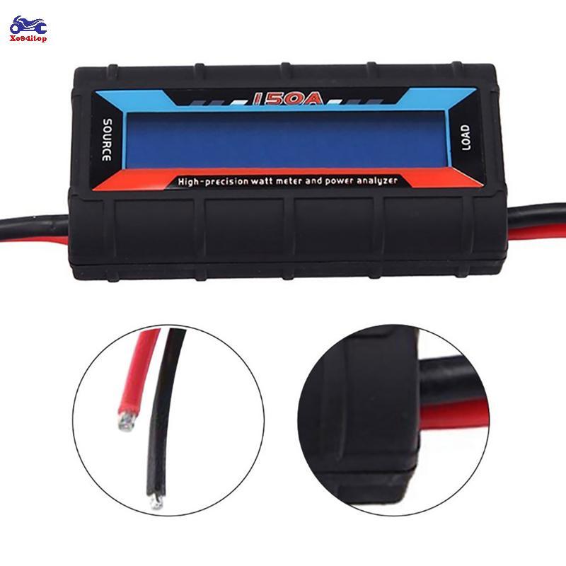 XOITOP FT08 RC 150A Máy phân tích công suất Watt có độ chính xác cao Balight LCD wattmeter VN
