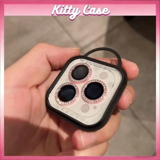 Phim bảo vệ ống kính máy ảnh iPhone 11 13 16 17 15 14 12 XR Pro Max Shiny Diamond Rhinestone Lens Nhiều màu để lựa chọn