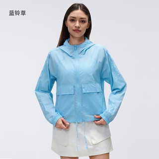 Lulu Ngoài Trời Nhẹ Chống Nắng Có Mũ Trùm Đầu Áo Cardigan Chống Thấm Nước Dài Tay Thoáng Khí Rời Thể Thao Áo Khoác Nữ