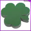 40 Chiếc Xanh Leprechaun Cutouts Shamrock Trung Tâm Bản Tin Ban Viết Tay Thẻ Trang Trí May Mắn fshshuo