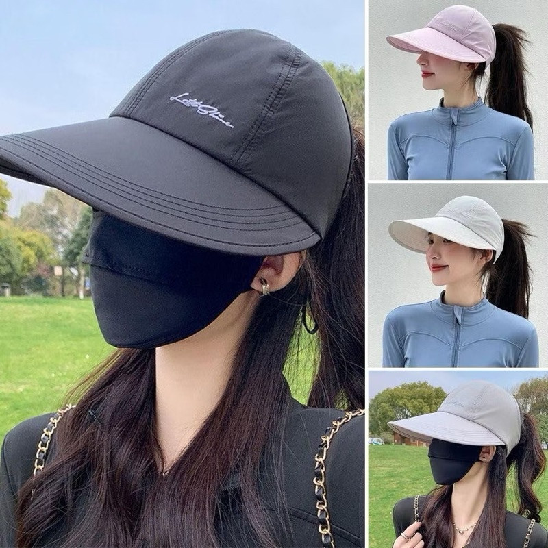 Mũ nửa đầu nữ nón chống nắng nhanh khô dành cho nữ mũ nón thể thao loại mới 2025