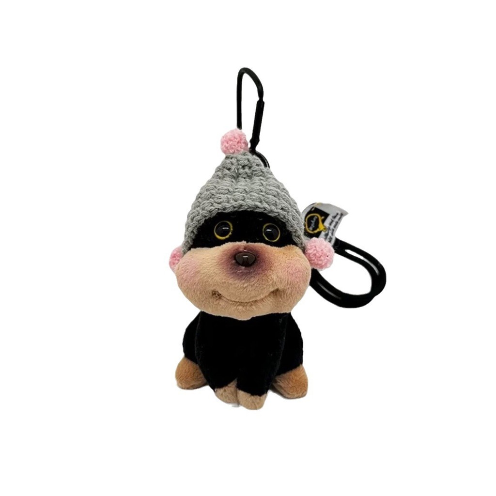 PS1 Hoạt Hình Dễ Thương Chó Ong Plushie Có Móc Mũ Sang Trọng Túi Charm Móc Khóa Cho Túi Và Ba Lô SP1
