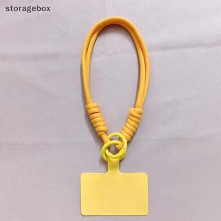 [Hộp lưu trữ] 1 Túi Điện Thoại Di Động Dây Đeo Tay Cao Cấp Màu Trơn Ngắn Móc Khóa Dễ Dàng Mang Theo
