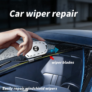 Hyundai Bộ Dụng Cụ Sửa Chữa Cần Gạt Nước Kính Chắn Gió Xe Hơi Chuyên Dụng sửa cần gạt mưa cho mọi loại xe, Rain Wing Wiper Repairer xe hơi Áp dụng cho Hyundai Accent Creta Grand i10 Santa Fe Tucson Thanh Cong TC Motor Santa FE Tucson HTV