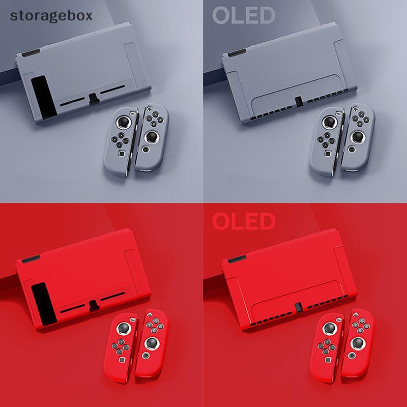 [Hộp lưu trữ] Vỏ bảo vệ Tương thích với bảng điều khiển OLED Nintendo Switch và Joy-Cons, Switch có thể được chèn vào làm bằng vỏ đẹp