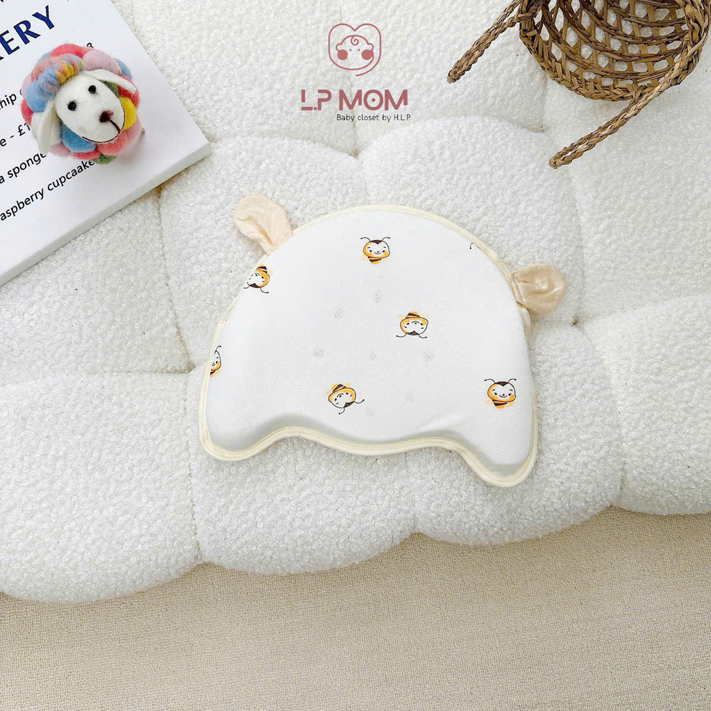 [G6 kích thước 28x22x4,5 ] Gối cao su mềm thoáng khí mát mẻ mùa hè cho bé