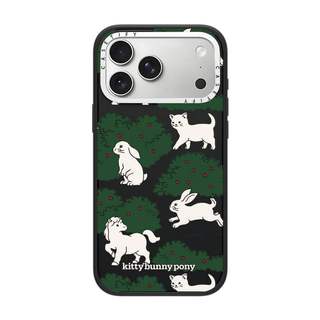 CASECASE X Kittybunnypony Grove Ốp Lưng Máy Ảnh Màu Trắng Vòng Phiên Bản Mờ Đen Cứng Hút Từ Tính Tác Động Dành Cho Apple IPhone 13 14 15 16 17 Pro Max Air Plus Có Hộp