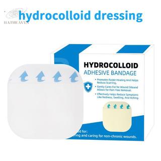 [hatheaven] 1 / 5 Miếng Dán Tự Dính Hydrocolloid Mặc Quần Áo Tàng Hình Vết Thương Thoáng Khí Thạch Cao Băng Hỗ Trợ Băng Dính Băng Da Đẹp