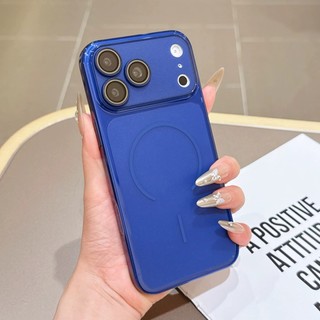 Vỏ sạc không dây mờ cho iPhone 17 Air 16 15 14 13 12 11 Pro Max Vỏ bảo vệ ống kính máy ảnh TPU mềm Vỏ bảo vệ Ốp điện thoại chống sốc
