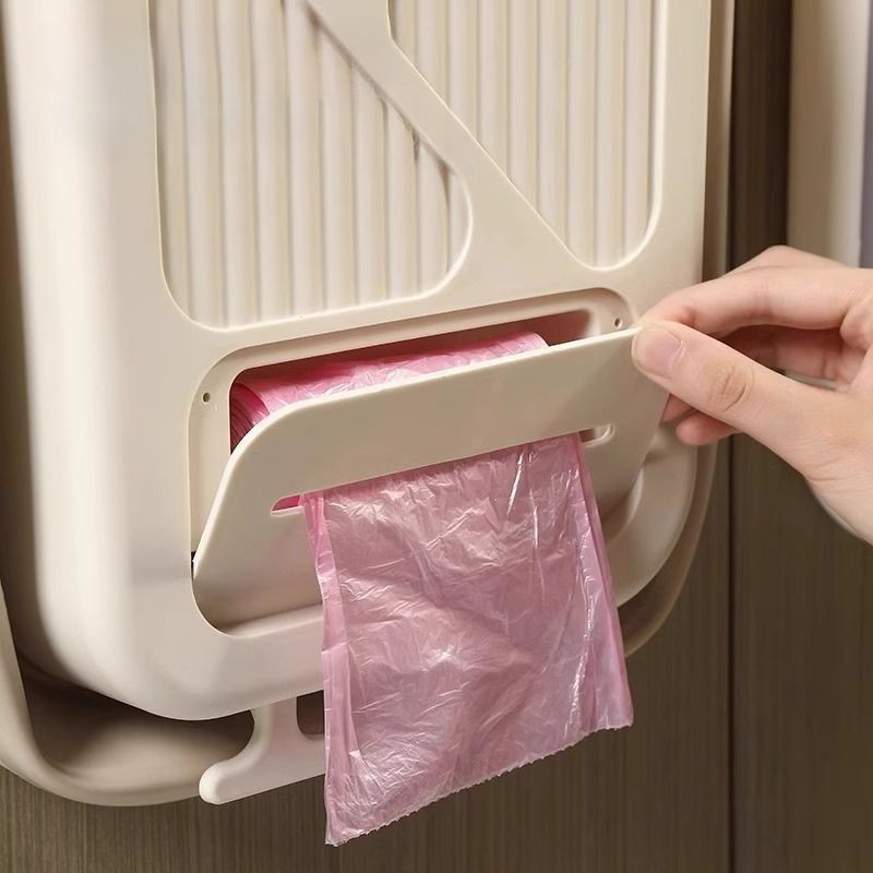 【COD】Thùng rác 7L/10L treo tường gấp gọn đa công năng dùng cho nhà bếp, nhà vệ sinh, ban công, mở rộng dễ dàng khi cần.