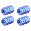 Yoo 4 Mũ Bánh Xe Ô Tô Adapter Thân Nắp Lốp Nhôm Bộ Chuyển Đổi Không Khí Lốp Cho Tự Động