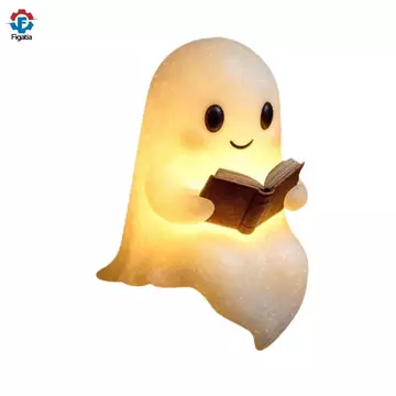 Halloween Ma Đèn Ngủ LED Đầu Giường Đèn Cho Trẻ Em Trang Trí Phòng Đèn Nhựa Sạc Cho Phòng Ngủ Quà Tặng Cho Phòng Ngủ Cho Phòng Trẻ Em