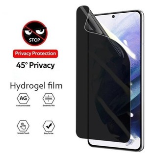 3 Miếng Chống Rơi Chống Gián Điệp Riêng Tư Và Bảo Vệ Màn Hình HD Matte Film Cho Samsung Galaxy A17 A07 A57 M17e A37 F70e M17 F07 A56 A36 A55 4G 5G Phim Hydrogel Mềm Chống Ánh Sáng Xanh