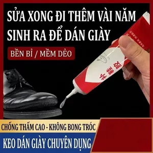 Keo dán giày đa năng kết dính chắc chắn, tiện lợi cho nhiều vật dụng 20ml
