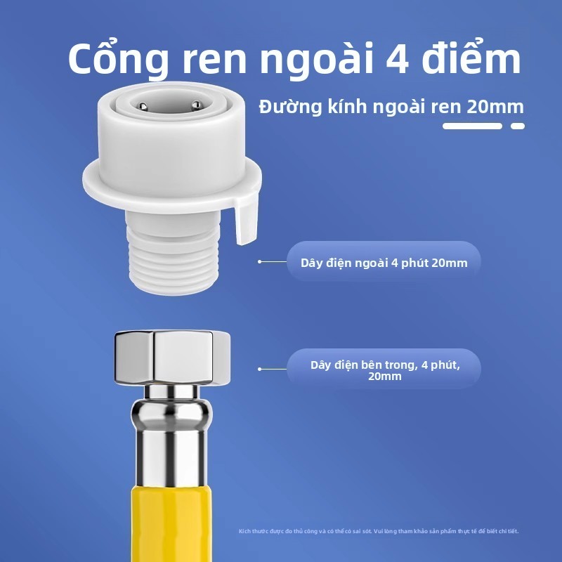 Vòi Nối Dài Ống Nối Dài Chống Bắn Dụng Cụ Tiện Dụng Giặt Bể Bơi Ban Công Đa Năng Cửa Thoát Nước Ống Nối Dài S H66