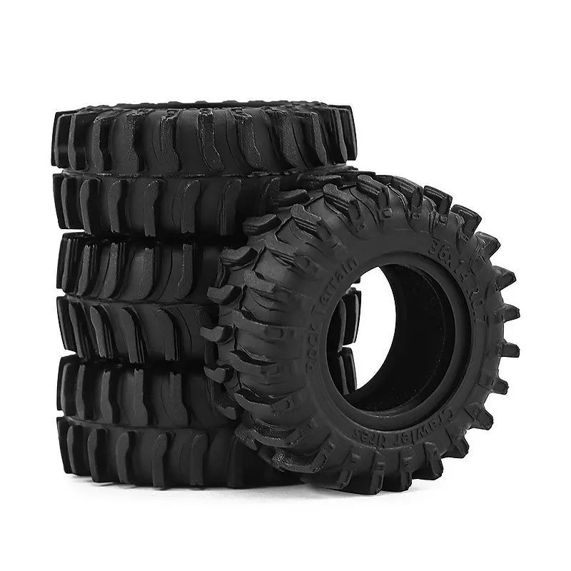 SCX30 0.7 inch Cao Su Lốp Bánh Xe Lốp Cho 1 / 30 RC Xe Bánh Xích SCX30 Ascent-32 Nâng Cấp Phần Phụ Kiện
