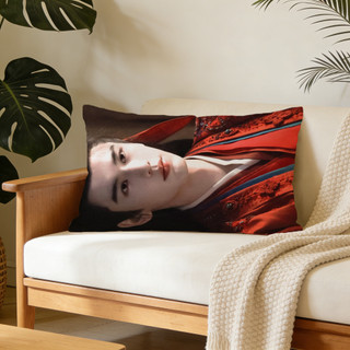 Theo đuổi ngọc bích — Vỏ gối hình chữ nhật bằng Polyester in một mặt Zhang Linghe, Vỏ gối trang trí nội thất, Quà tặng cho bạn bè (Không bao gồm chèn gối)