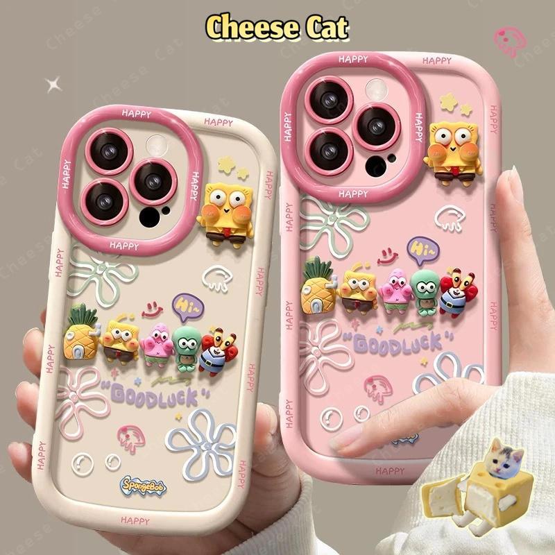Ốp điện thoại trẻ con búp bê 3D dễ thương cho iPhone 13 14 12 11 15 16 17 Pro Max 7 Plus 6 8 Xs Max XR