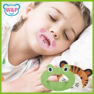 ALIK 30 tờ / túi Stier chống ngáy cho trẻ em Ngủ kín miệng Chỉnh sửa thở Miếng dán tắt tiếng VN