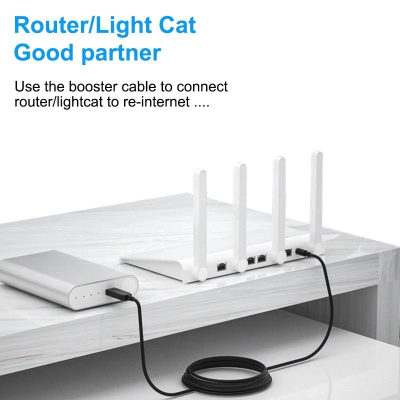 Cáp tăng áp USB 5V lên 12V cho router wifi dùng pin dự phòng Đầu ra DC 12V،Với đèn، Cáp tăng tốc cho WIFI