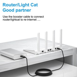 Dây chuyển đổi nguồn DC 5V sang 12V đầu DC3.5mm cho modem Đầu ra DC 12V،Với đèn، Cáp tăng tốc cho WIFI